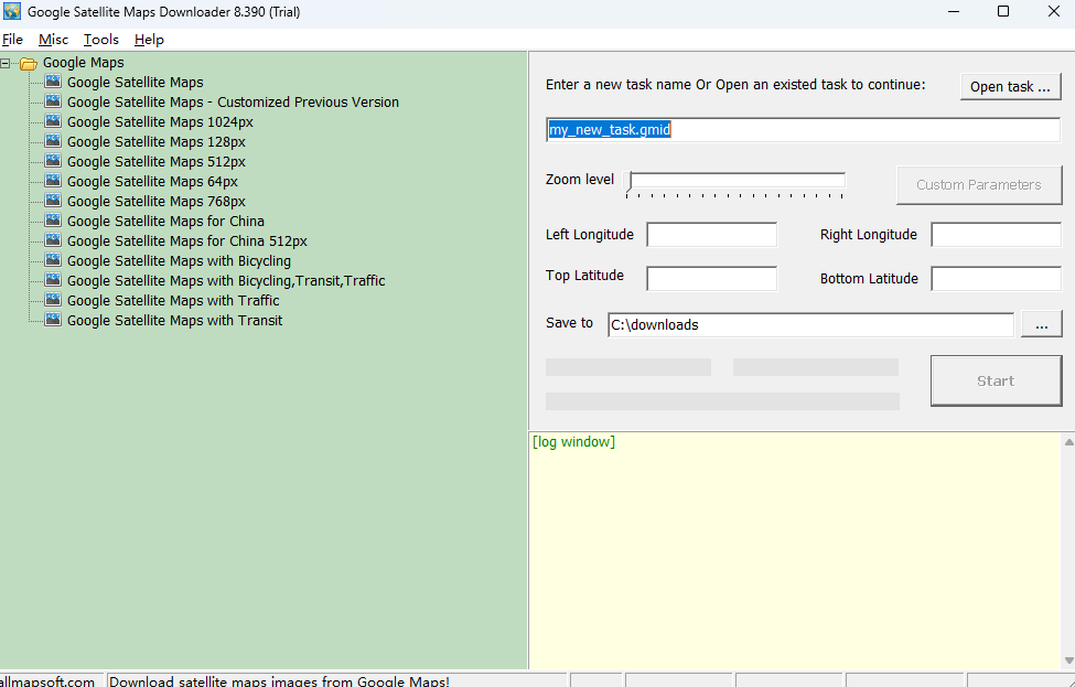 Google Satellite Maps Downloader