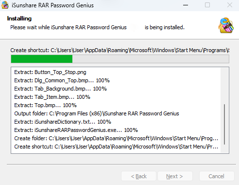 iSunshare RAR Password Genius