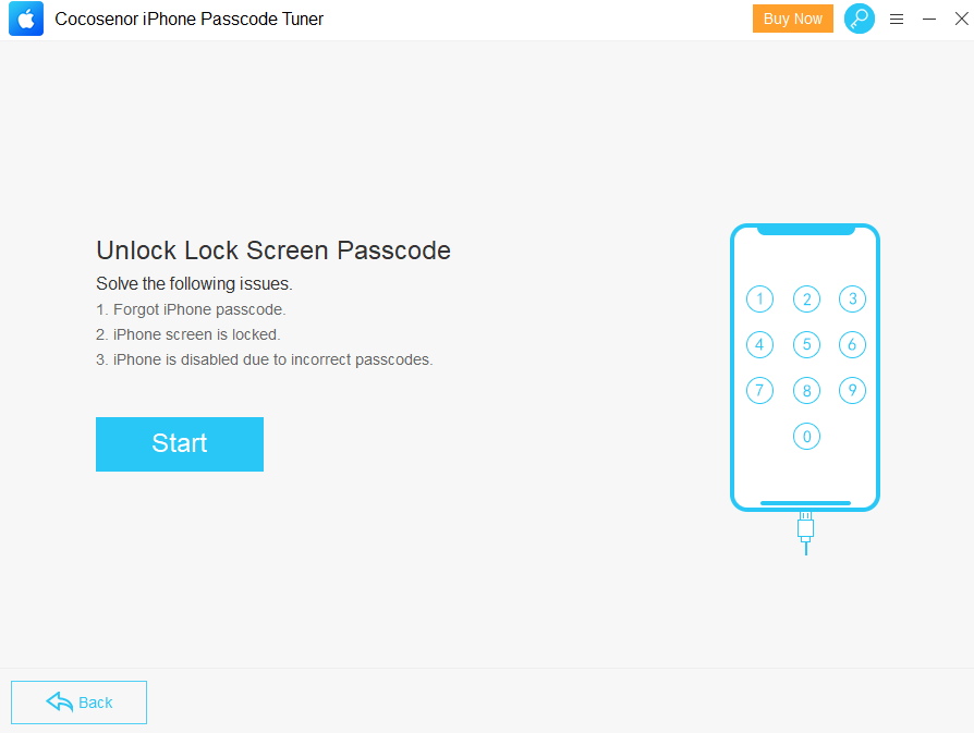 Cocosenor iPhone Passcode Tuner