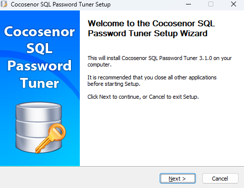 Cocosenor SQL Password Tuner