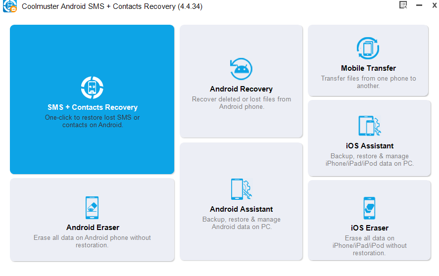 Coolmuster Android SMS Contacts Recovery