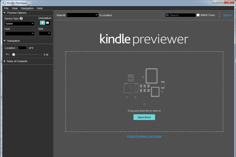 kindle阅读器(Kindle Previewer)