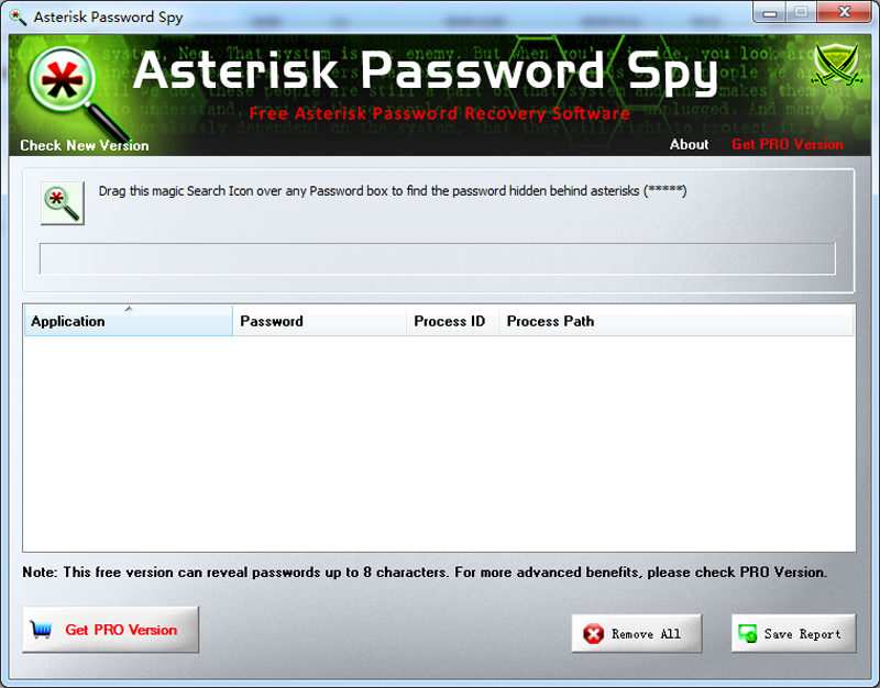 Asterisk Password Spy