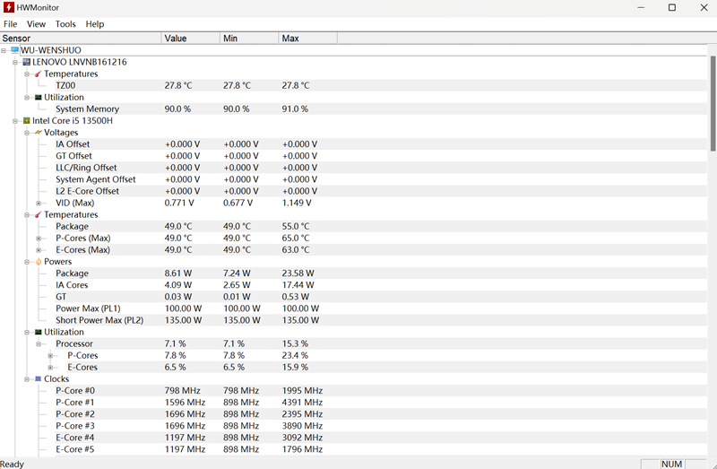 HWMonitor X64