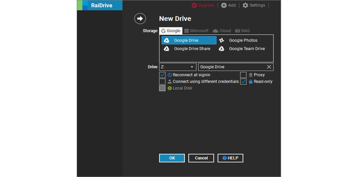 RaiDrive