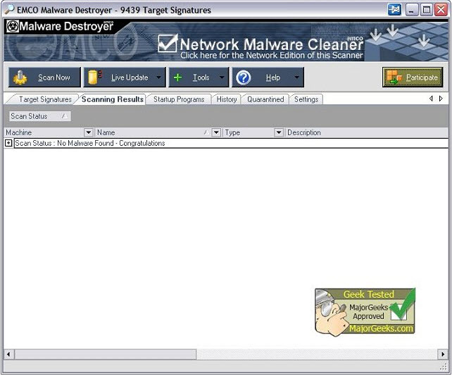 Emco Malware Destroyer超速杀毒 V7.5.15官方免费版