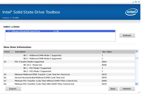 Intel SSD Toolbox