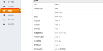 猎豹浏览器快捷键在哪查看及快捷键设置方法介绍