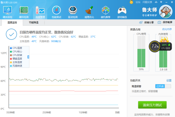 鲁大师如何优化电脑内存？