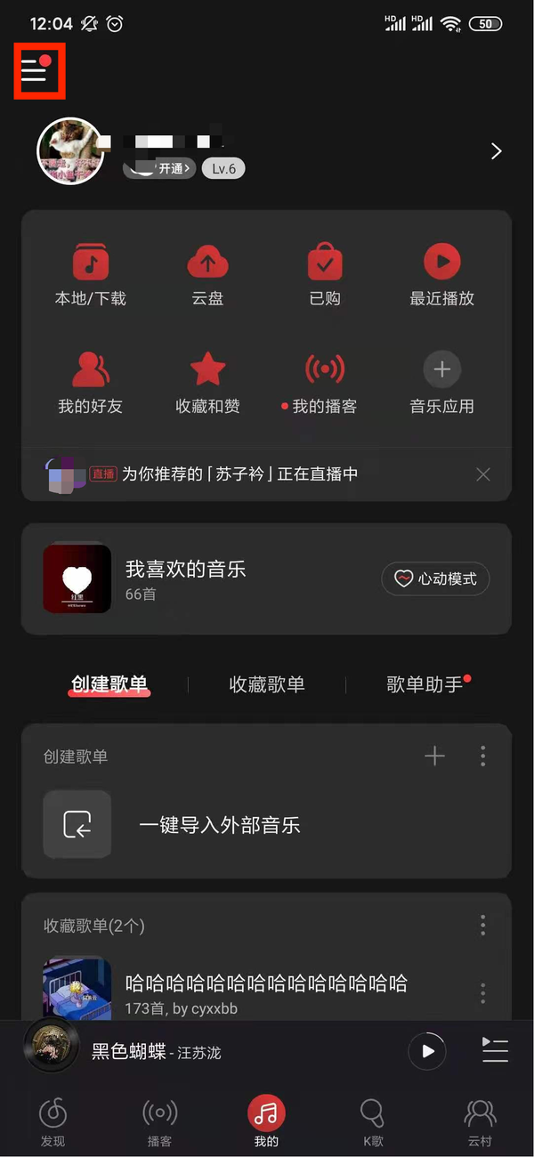 网易云音乐怎么打开夜间模式？