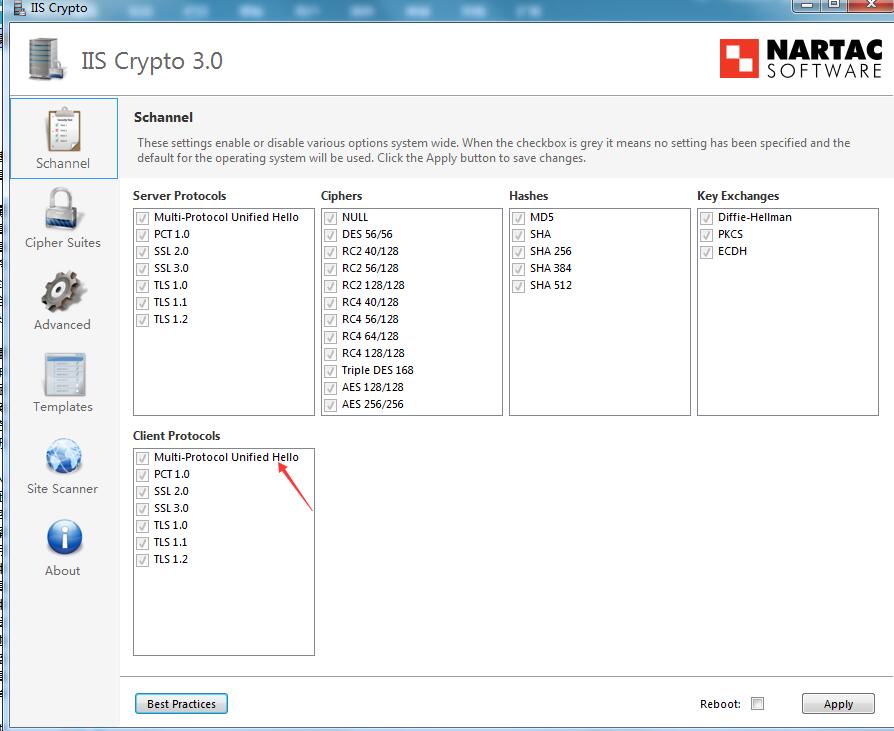 IIS Crypto(系统智能管理工具)