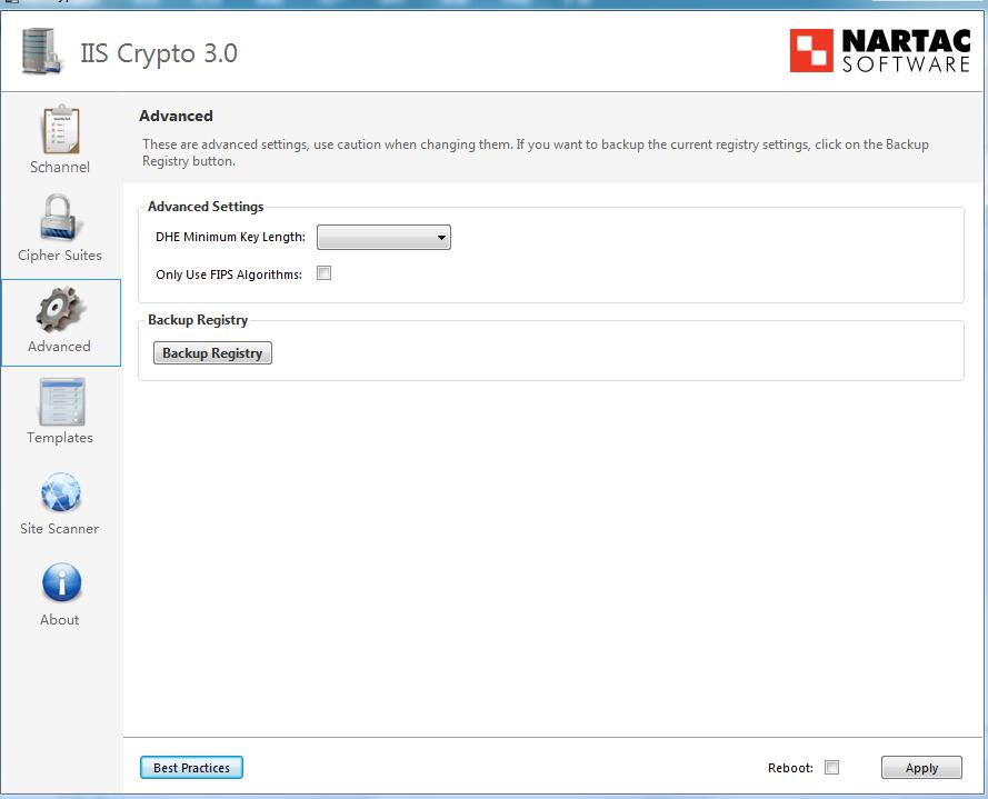 IIS Crypto(系统智能管理工具)