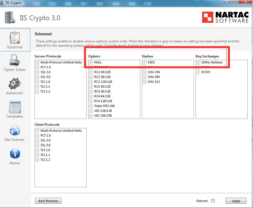 IIS Crypto(系统智能管理工具)